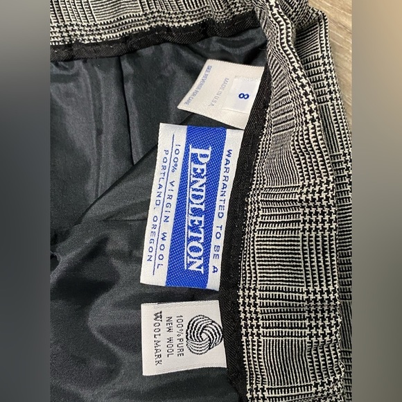 Pendleton Wool Pencil Skirt Size 8 - Picture 6 of 9